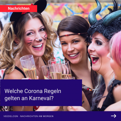 Corona Regeln in Köln zu Karneval